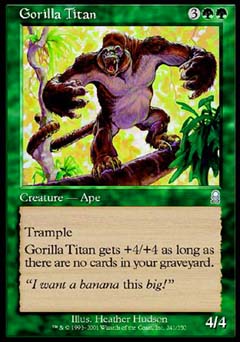 Gorilla Titan (Odyssey) Medium Play