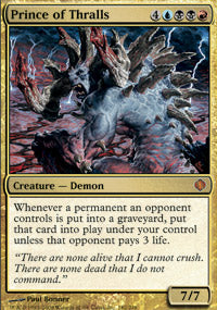Prince of Thralls (Shards of Alara) Heavy Play Foil