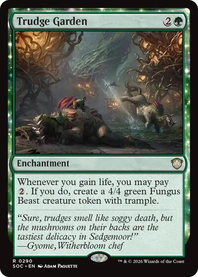 Trudge Garden (Commander: Secrets of Strixhaven) Near Mint