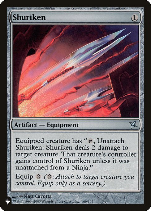 Shuriken (The List) Light Play