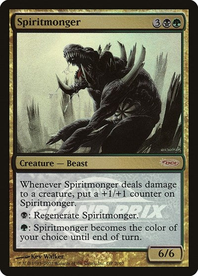 Spiritmonger (Promos: Grand Prix) Heavy Play Foil