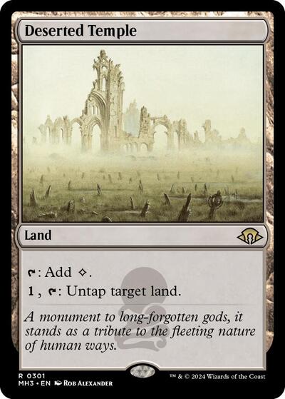 Deserted Temple (Modern Horizons 3) Medium Play Foil