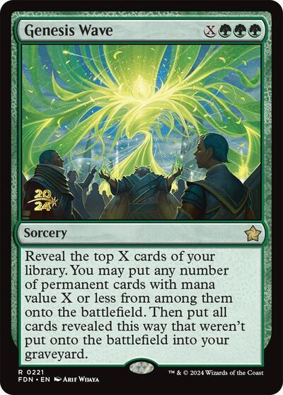 Genesis Wave (Promos: Prerelease Cards) Near Mint Foil