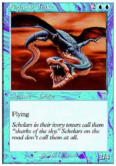 Fighting Drake (7th Edition) Light Play