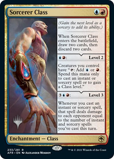Sorcerer Class (Promo Pack: Adventures in the Forgotten Realms) Near Mint Foil
