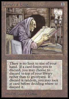 Library of Leng (Beta) Heavy Play