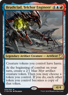 Brudiclad, Telchor Engineer (Commander 2018) Medium Play Foil