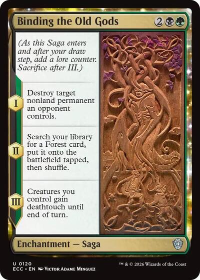 Binding the Old Gods (Commander: Lorwyn Eclipsed) Near Mint