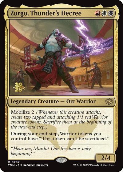 Zurgo Thunder s Decree|1|0|0.00