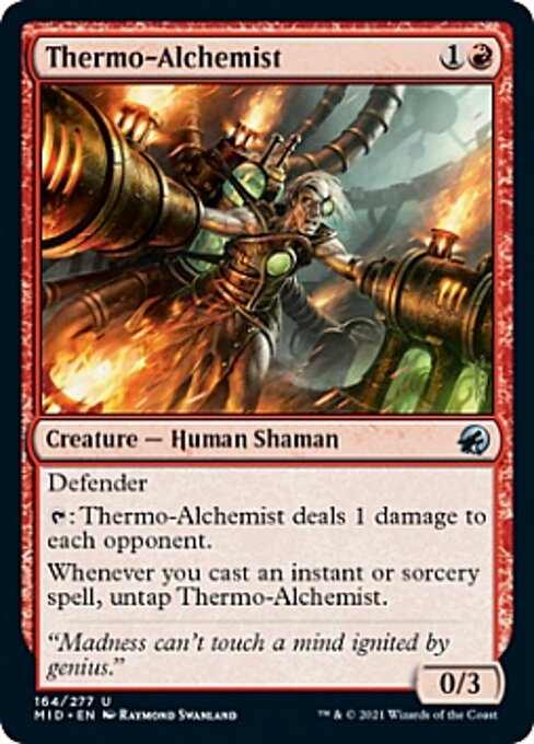 Thermo-Alchemist (Innistrad: Midnight Hunt) Near Mint Foil