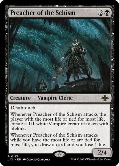 Preacher of the Schism (The Lost Caverns of Ixalan) Near Mint Foil