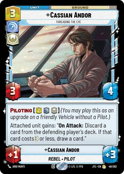 Cassian Andor Threading the Eye (Jump to Lightspeed) Near Mint