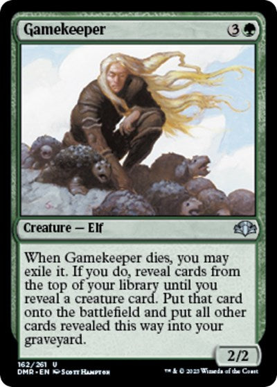 Gamekeeper (Dominaria Remastered) Medium Play Foil