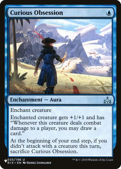 Curious Obsession (The List) Near Mint
