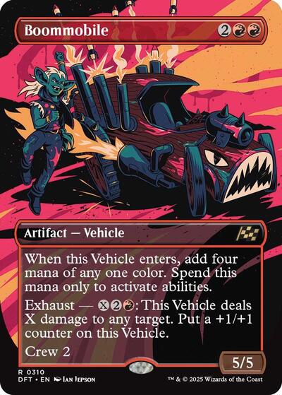 Boommobile (Borderless) (Aetherdrift) Light Play Foil