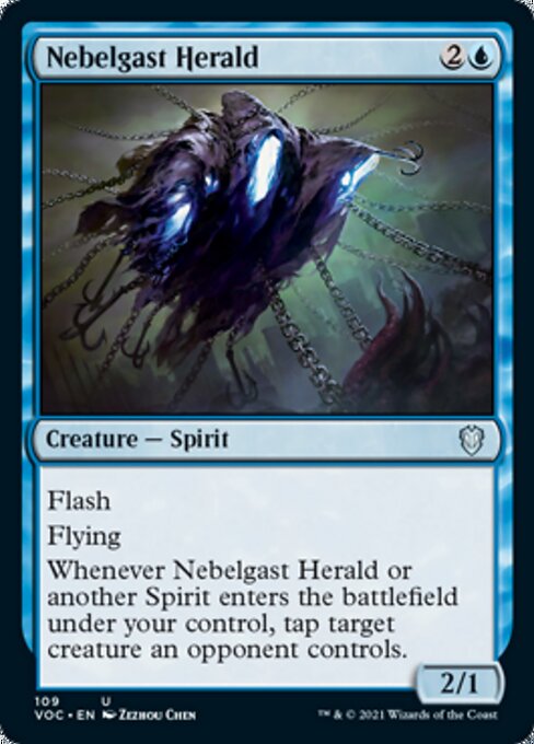 Nebelgast Herald (Commander 2021 Crimson Vow) Light Play