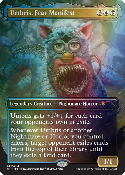 Umbris, Fear Manifest (Rainbow Foil) (Secret Lair) Near Mint Foil