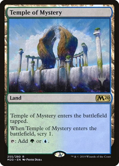 Temple of Mystery (Promo Pack: Core Set 2020) Light Play Foil