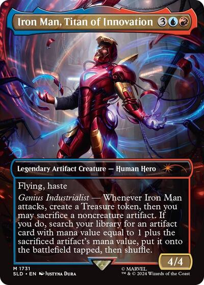 Iron Man Titan of Innovation Rainbow Foil|3|0|0.00