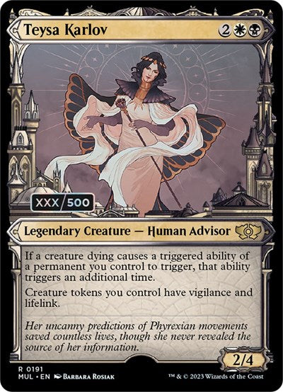 Teysa Karlov (Serialized) (March of the Machine: Multiverse Legends) Near Mint Foil