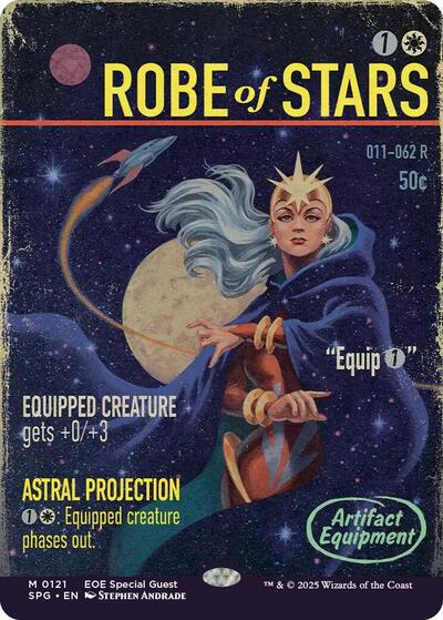Robe of Stars (Showcase) (Special Guests) Heavy Play Foil