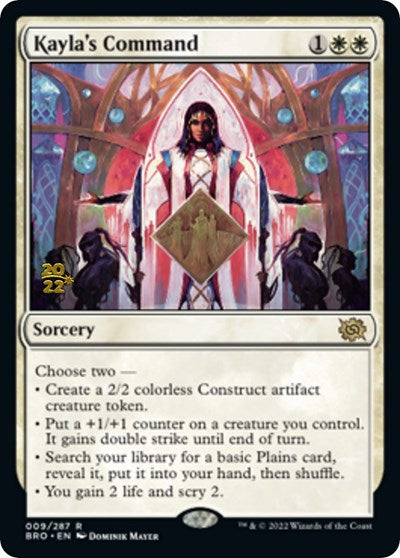 Kayla's Command (Promos: Prerelease Cards) Light Play Foil