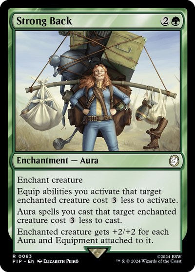 Strong Back (Universes Beyond: Fallout) Near Mint Foil