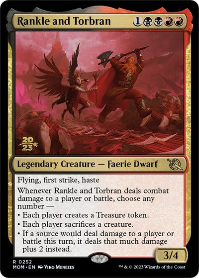 Rankle and Torbran (Promos: Prerelease Cards) Near Mint Foil