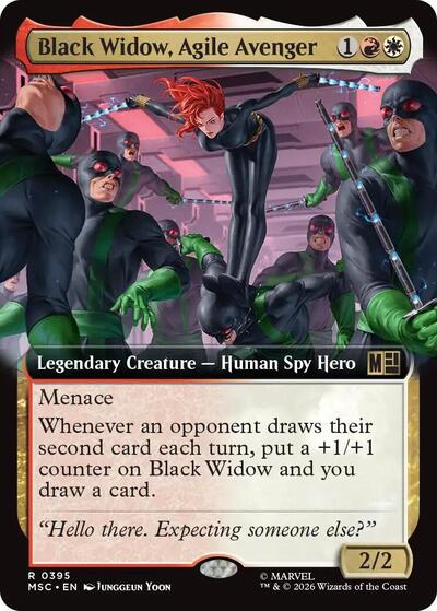 Black Widow Agile Avenger Extended Art|1|0|0.00