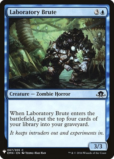 Laboratory Brute (Mystery Booster) Near Mint