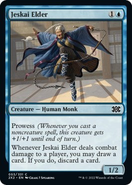 Jeskai Elder (Double Masters 2022) Light Play
