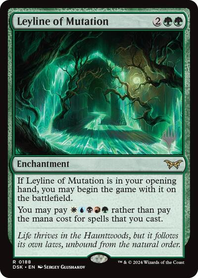 Leyline of Mutation (Promo Pack: Duskmourn: House of Horror) Near Mint