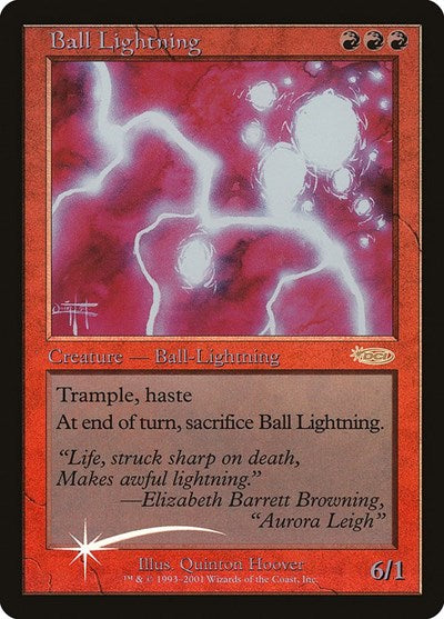 Ball Lightning (Promos: Judge) Light Play Foil