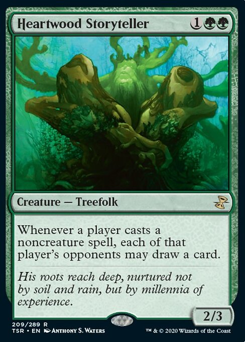 Heartwood Storyteller (Time Spiral Remastered) Medium Play Foil