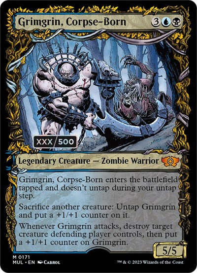 Grimgrin, Corpse-Born (Serialized) (March of the Machine: Multiverse Legends) Near Mint Foil