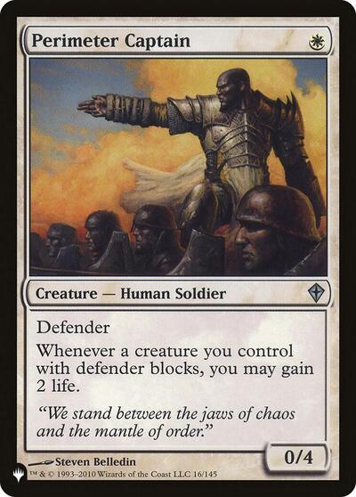 Perimeter Captain|0|0|0.00