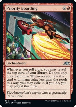 Priority Boarding (Galaxy Foil) (Unfinity) Near Mint Foil