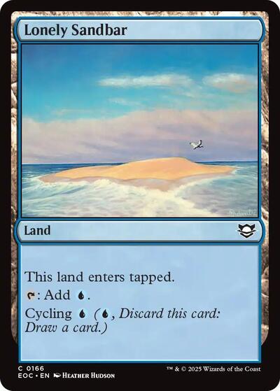 Lonely Sandbar (Commander: Edge of Eternities) Light Play