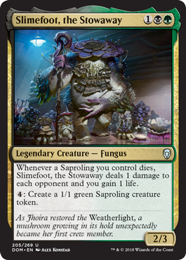 Slimefoot, the Stowaway (Dominaria) Near Mint