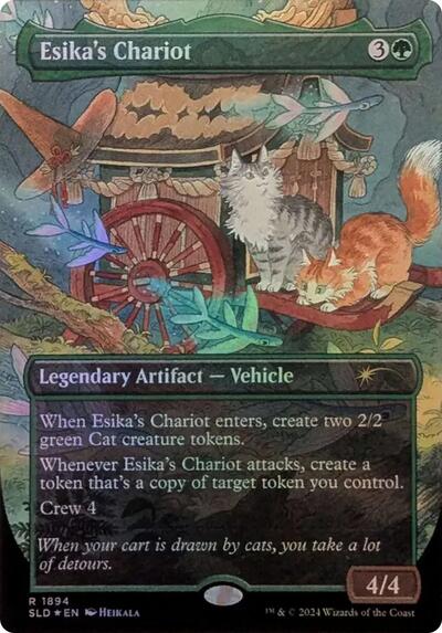 Esika s Chariot Rainbow Foil|2|0|0.00