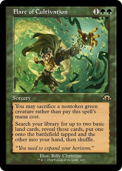 Flare of Cultivation (Retro Frame) (Modern Horizons 3) Light Play Foil