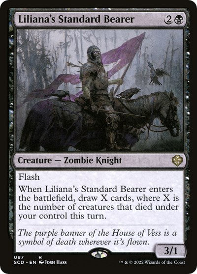 Liliana's Standard Bearer (Commander 2022 Starter Decks) Near Mint