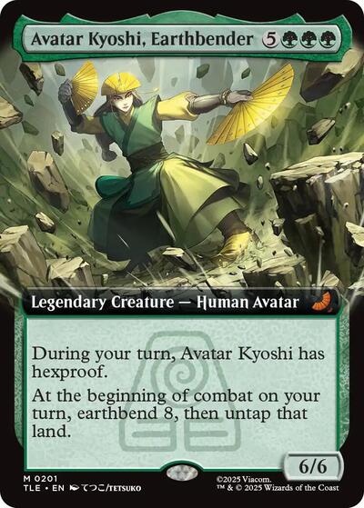 Avatar Kyoshi Earthbender Extended Art|1|0|0.00