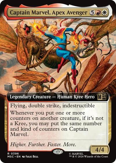 Captain Marvel Apex Avenger Extended Art|1|0|0.00