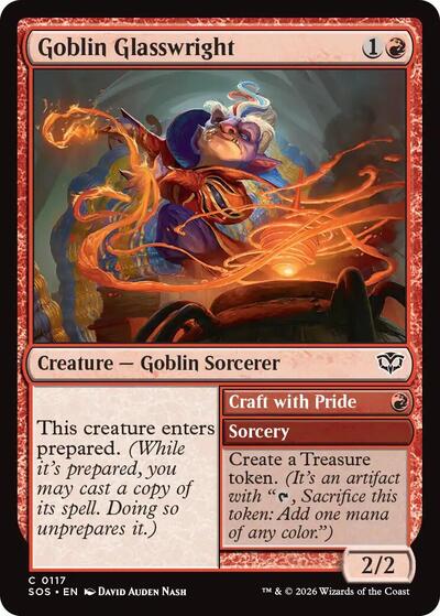 Goblin Glasswright (Secrets of Strixhaven) Near Mint