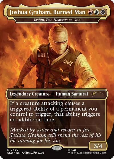 Joshua Graham, Burned Man - Isshin, Two Heavens as One (Secret Lair) Near Mint Foil