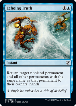 Echoing Truth (Commander 2019) Medium Play