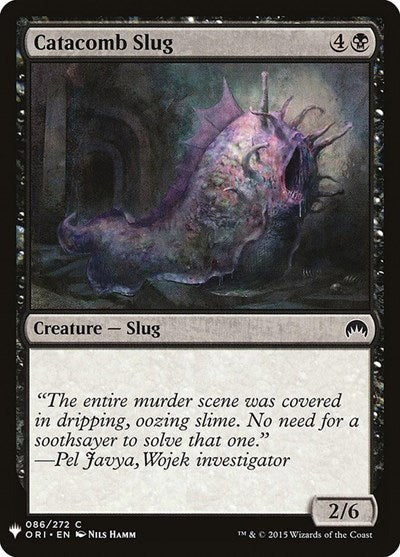 Catacomb Slug (Mystery Booster) Near Mint
