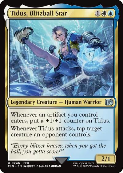 Tidus, Blitzball Star (Universes Beyond: FINAL FANTASY) Light Play Foil
