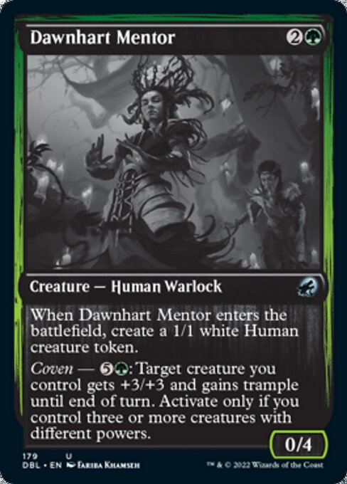Dawnhart Mentor (Innistrad: Double Feature) Light Play
